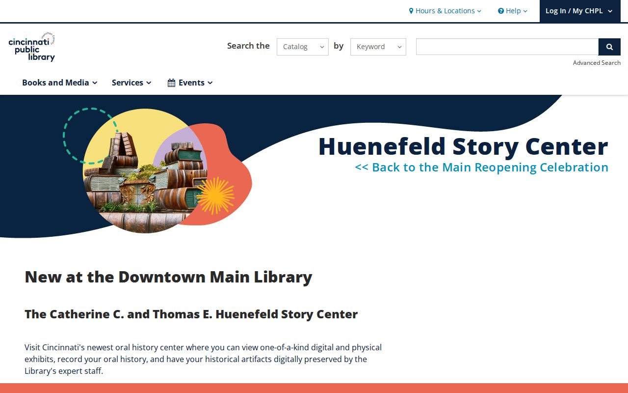 Cincinnati neighbors CHPL Story Center